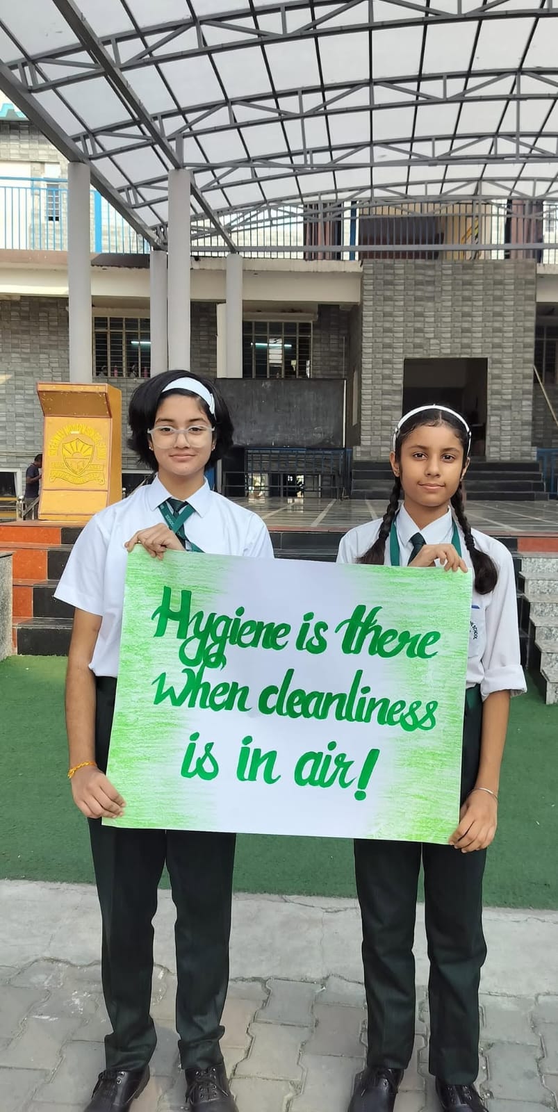 'Hygiene is there when cleanliness is in air'